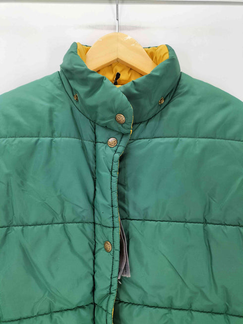エディーバウアー Eddie Bauer 80S 黒タグ スタンドネック 中綿 ジャケット レディース import:L